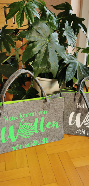 Shopper "Wolle"